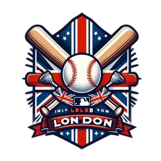 baseball, centered, amidst, crossed transparent PNG cut-out
