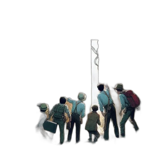 staff, umbrella, weapon, sword transparent PNG cut-out