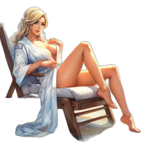 dress, staff, concept art, fantasy art transparent PNG cut-out