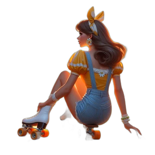 dress, crown, concept art, 3d render transparent PNG cut-out
