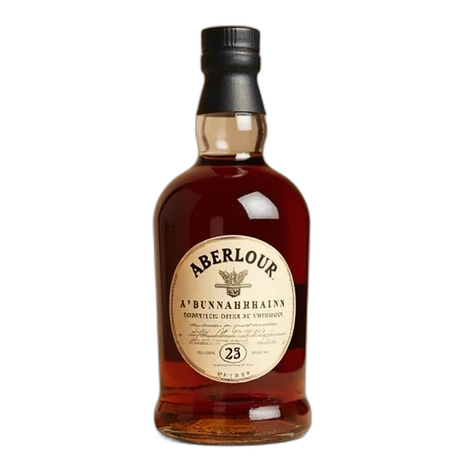 bottle, aberlour, bunnahabhainn, single transparent PNG cut-out