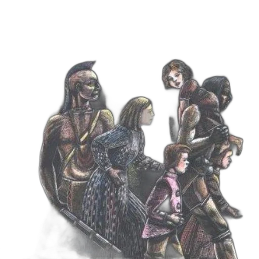 staff, mask, crown, sword transparent PNG cut-out