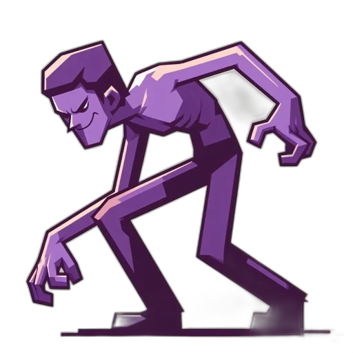 robot, creature, staff, jacket transparent PNG cut-out