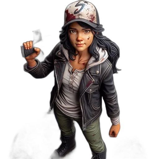 jacket, concept art, comic book art, fantasy art transparent PNG cut-out