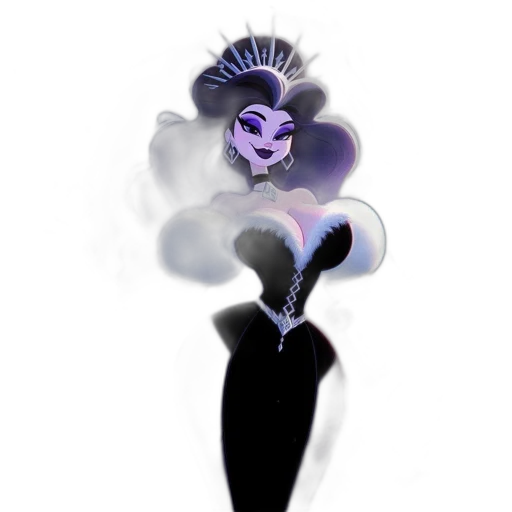crown, staff, dress, mask transparent PNG cut-out
