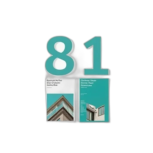 building, 3d render, white, background transparent PNG cut-out