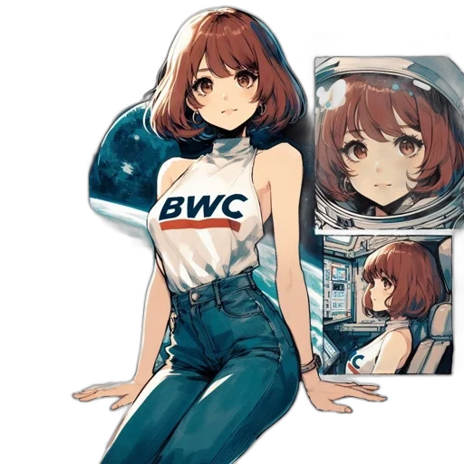 robot, dress, concept art, anime transparent PNG cut-out