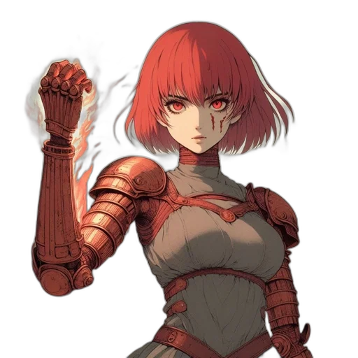 robot, weapon, sword, staff transparent PNG cut-out