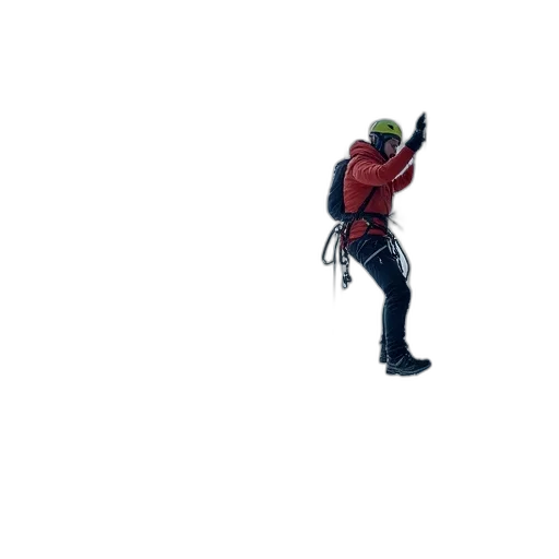 staff, jacket, robot, weapon transparent PNG cut-out