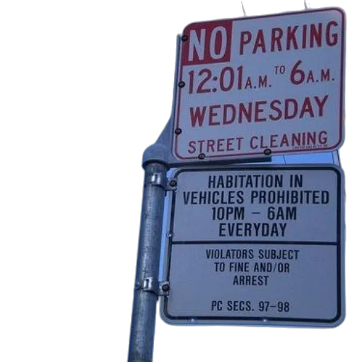 city street, sign, says, parking transparent PNG cut-out