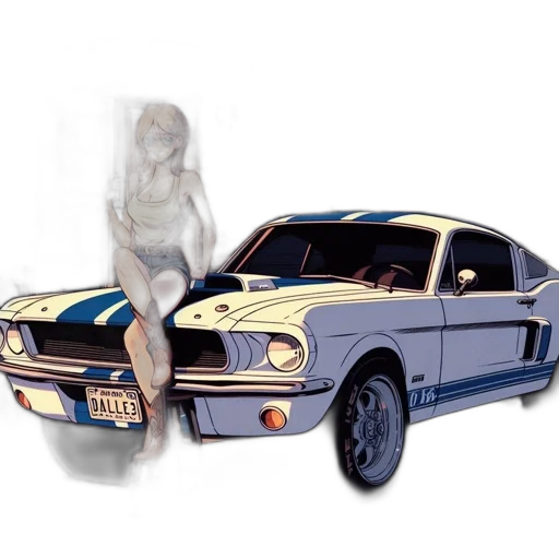 car, creature, photorealistic, concept art transparent PNG cut-out