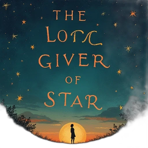 book, giver, stars, jojo transparent PNG cut-out