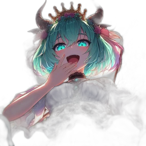 crown, dragon, weapon, creature transparent PNG cut-out