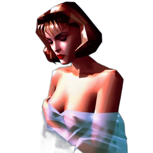 dress, robot, face, vaporwave transparent PNG cut-out