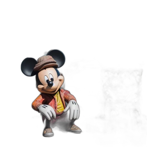 staff, animal, jacket, hat transparent PNG cut-out