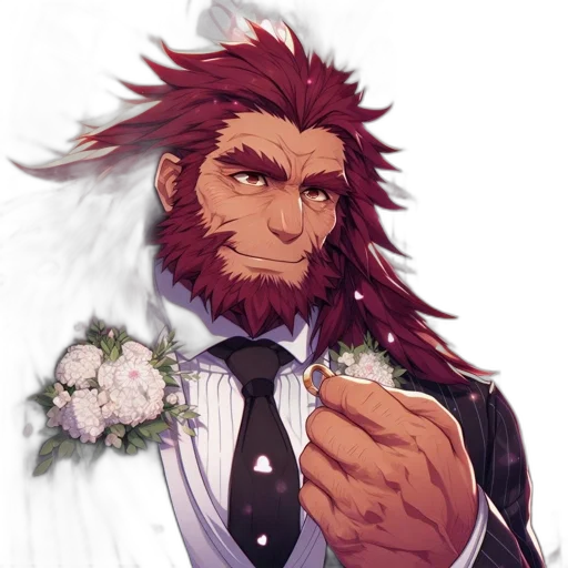 crown, staff, animal, concept art transparent PNG cut-out
