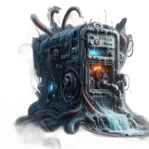 robot, creature, car, concept art transparent PNG cut-out