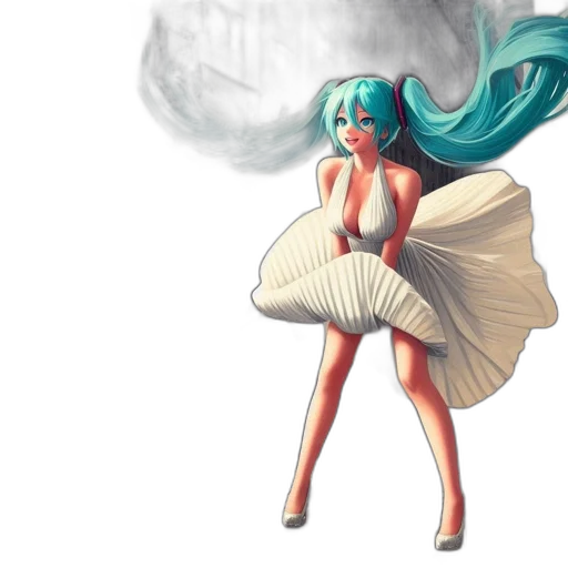 dress, concept art, fantasy art, pixel art transparent PNG cut-out
