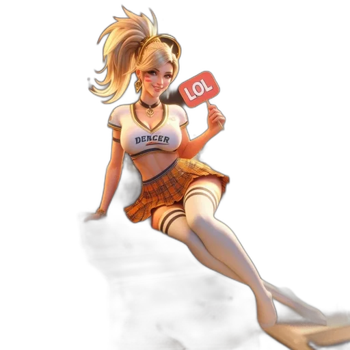 staff, concept art, fantasy art, 3d render transparent PNG cut-out