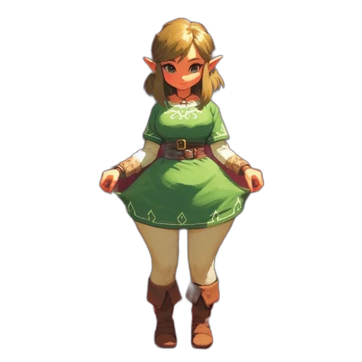 dress, staff, mask, crown transparent PNG cut-out