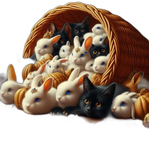 food, 3d render, concept art, oil painting transparent PNG cut-out