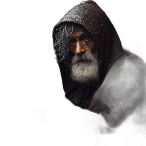 face, mask, sword, staff transparent PNG cut-out