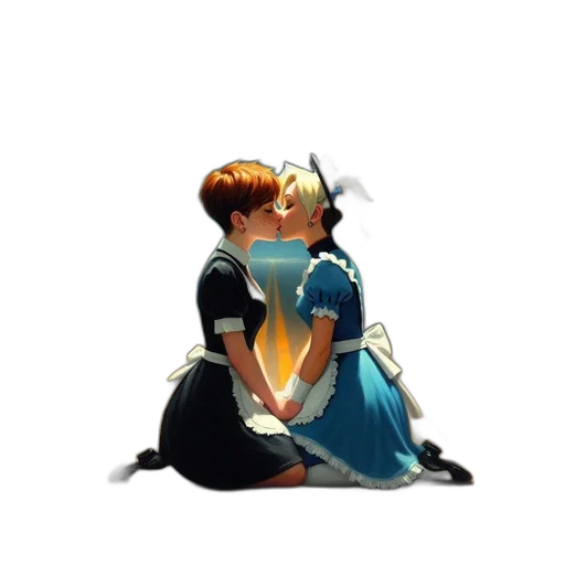 crown, dress, sword, staff transparent PNG cut-out