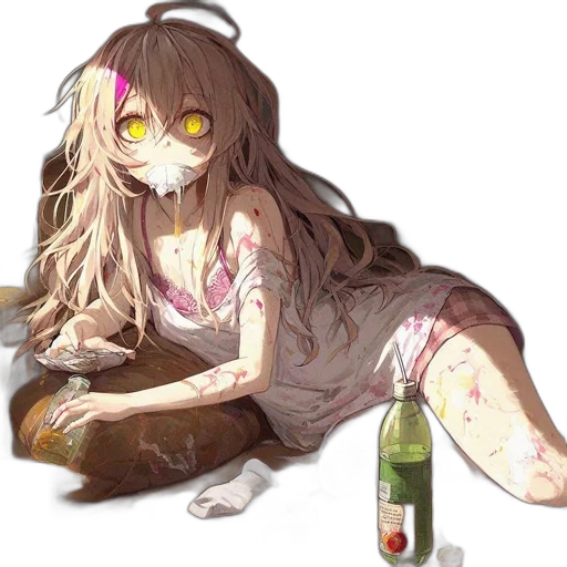 bottle, dress, creature, food transparent PNG cut-out