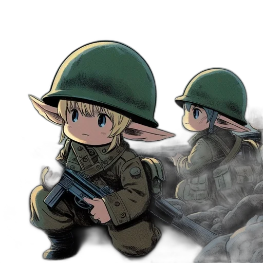 weapon, hat, concept art, anime transparent PNG cut-out