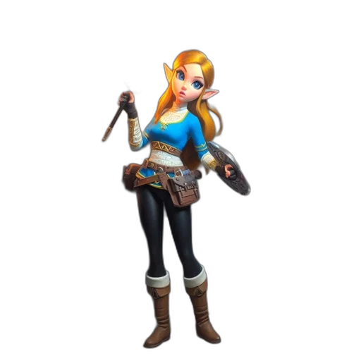 staff, weapon, concept art, 3d render transparent PNG cut-out