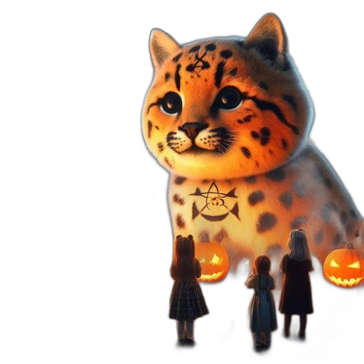 animal, concept art, 3d render, fantasy art transparent PNG cut-out