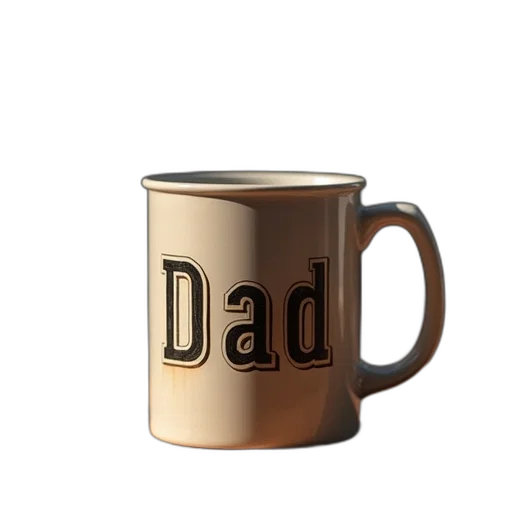 photorealistic, 3d render, portuguese, dad transparent PNG cut-out