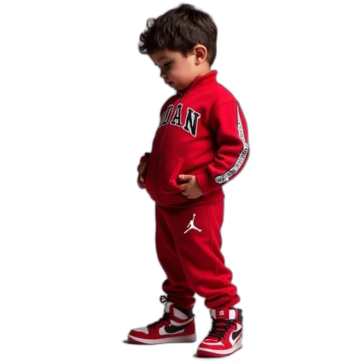 jacket, red, jordan, jumpman transparent PNG cut-out