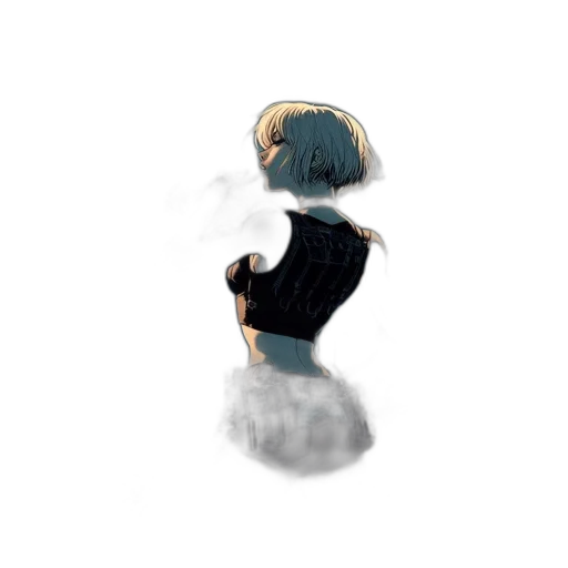 jacket, staff, mask, robot transparent PNG cut-out