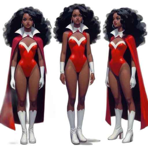 concept art, comic book art, fantasy art, red transparent PNG cut-out