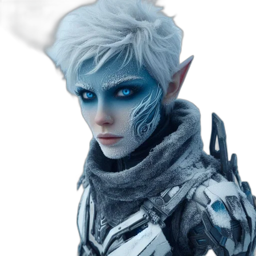staff, dragon, face, robot transparent PNG cut-out