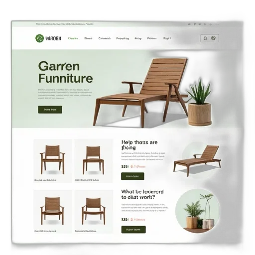 furniture, 3d render, green, earth tones transparent PNG cut-out
