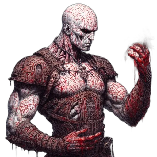 creature, concept art, comic book art, fantasy art transparent PNG cut-out