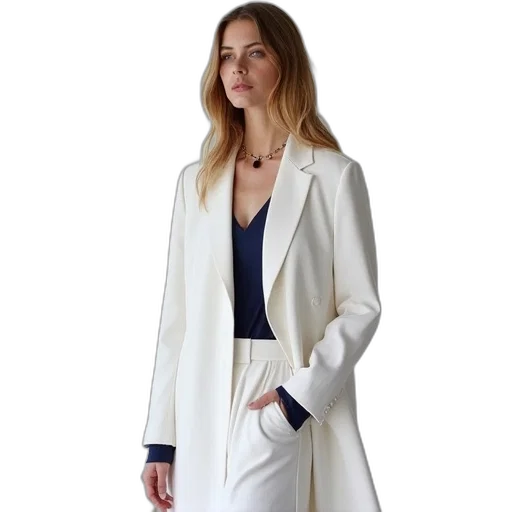 jacket, dress, monochrome, capsule transparent PNG cut-out