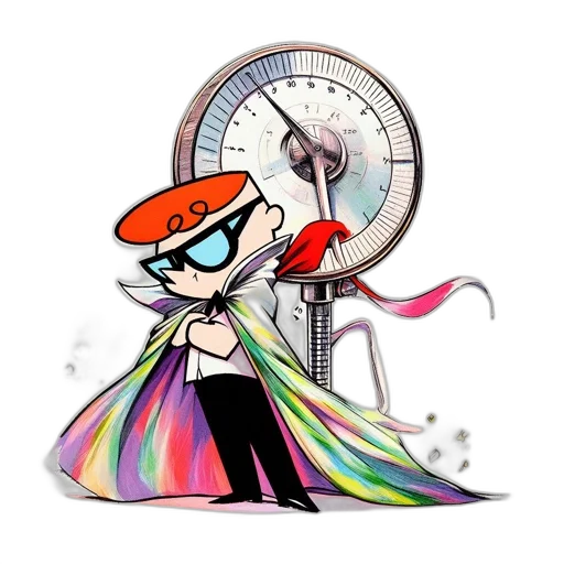 umbrella, dress, hat, creature transparent PNG cut-out