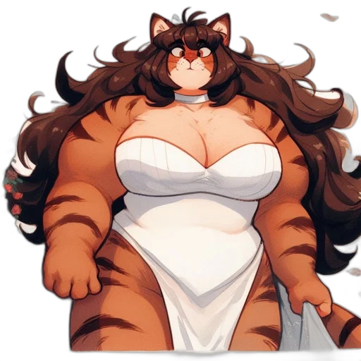 dress, animal, creature, concept art transparent PNG cut-out