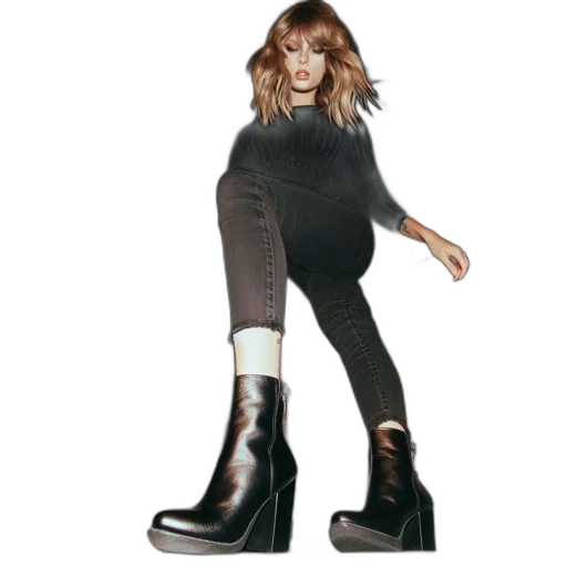 shoes, photorealistic, concept art, woman transparent PNG cut-out