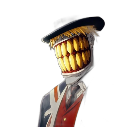 mask, staff, face, creature transparent PNG cut-out