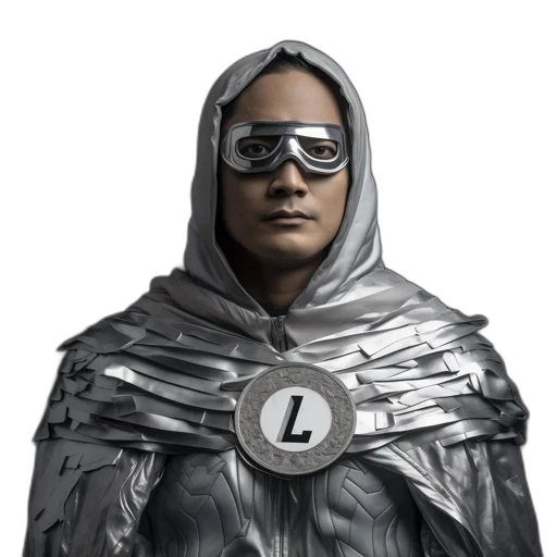 jacket, mask, face, robot transparent PNG cut-out