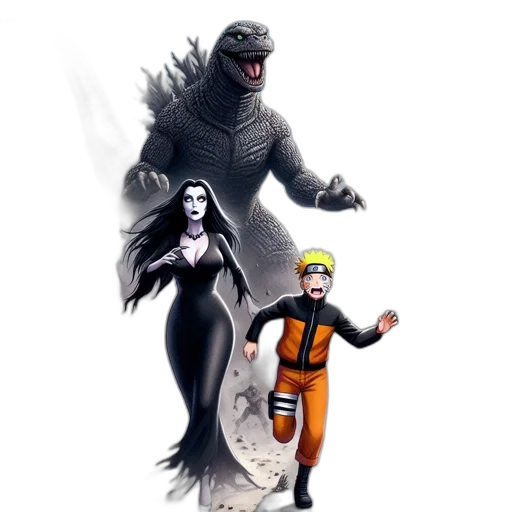 creature, concept art, comic book art, fantasy art transparent PNG cut-out