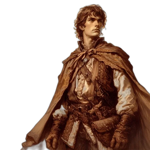 sword, jacket, fantasy art, concept art transparent PNG cut-out