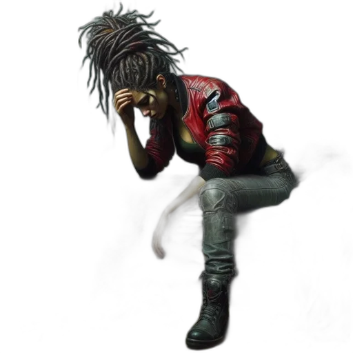 jacket, concept art, photorealistic, cartoon transparent PNG cut-out