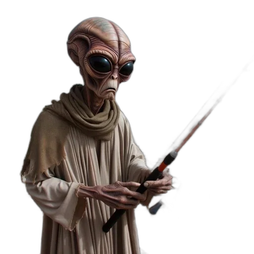 staff, creature, mask, sword transparent PNG cut-out