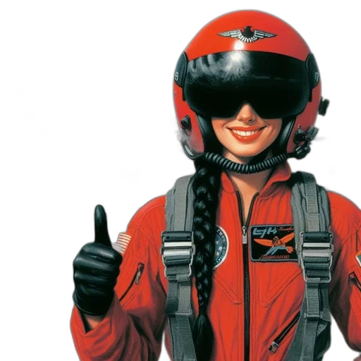 jacket, face, concept art, comic book art transparent PNG cut-out