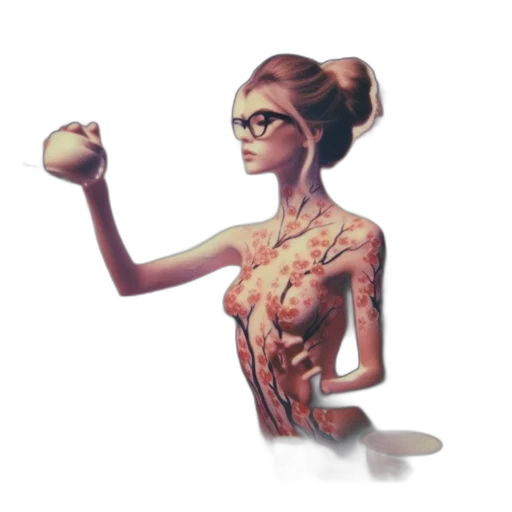 robot, dress, concept art, fantasy art transparent PNG cut-out